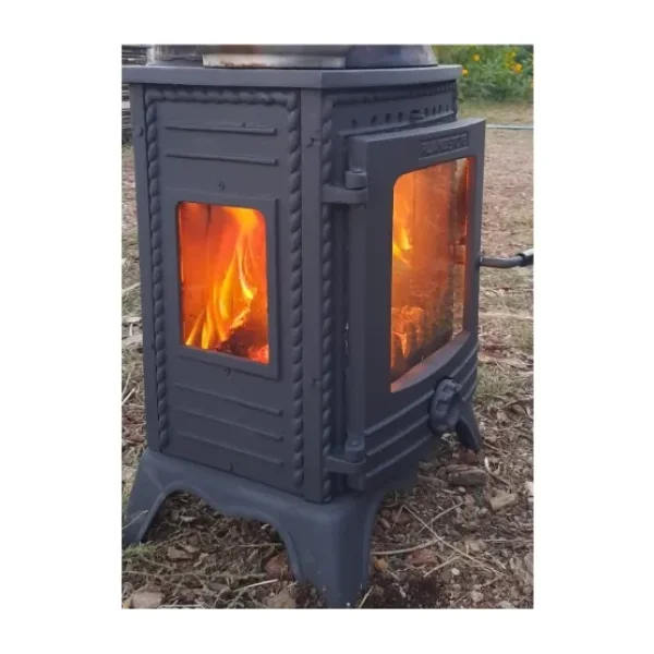 Flamestove Minör Lüx FS-052 Camlı Şömine Soba