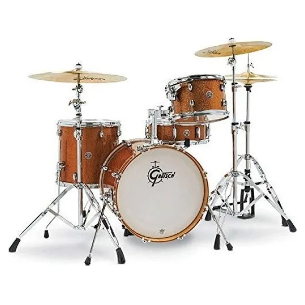 Gretsch Catalina Club 18 inç 4 Parça Bronze Sparkle Akustik Davul Seti