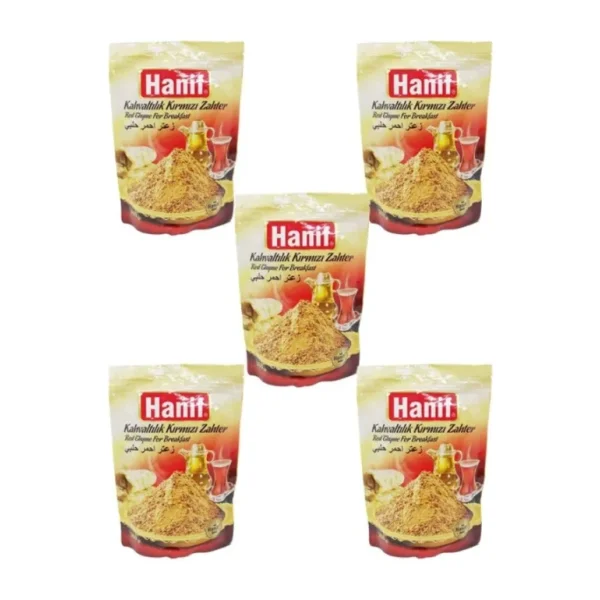 HANIF KAHVALTILIK KIRMIZI ZAHTER 300 GR X 5 ADET