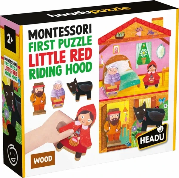 Headu Montessori First Puzzle Little Red Riding Hood