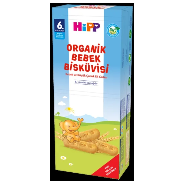 Hipp Organik Bebek Bisküvisi 180 gr