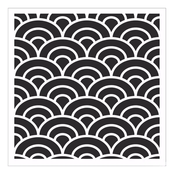 HOME DECOR MİNİ STENCIL HDM-156 25X25