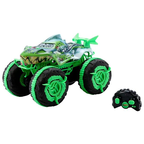 Hot Wheels Monster Trucks 1:15 Mutant Kaosu Arazi Aracı Great Bite RC Araba JMM76