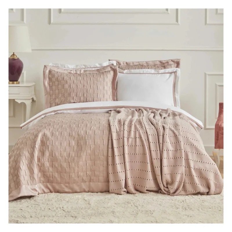 Karaca Home Bride Coll Carina Pudra 8 Parça Çeyiz Seti