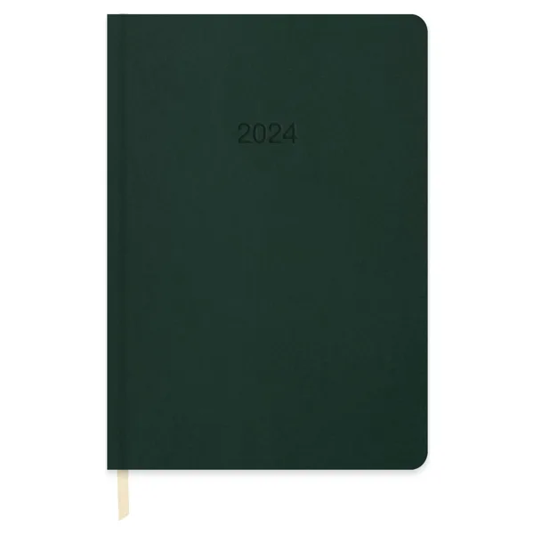 Keskin Color 16x24 cm Yeşil Termo Deri Günlük 2024 Ajanda