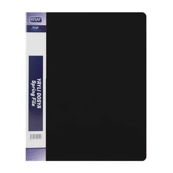 Kraf AR307P Şeffaf Yaylı Dosya
