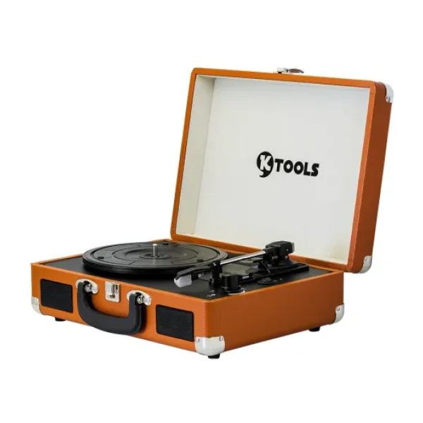 Ktools Long Play Nostalgia K344 Kahverengi Çantalı Pikap