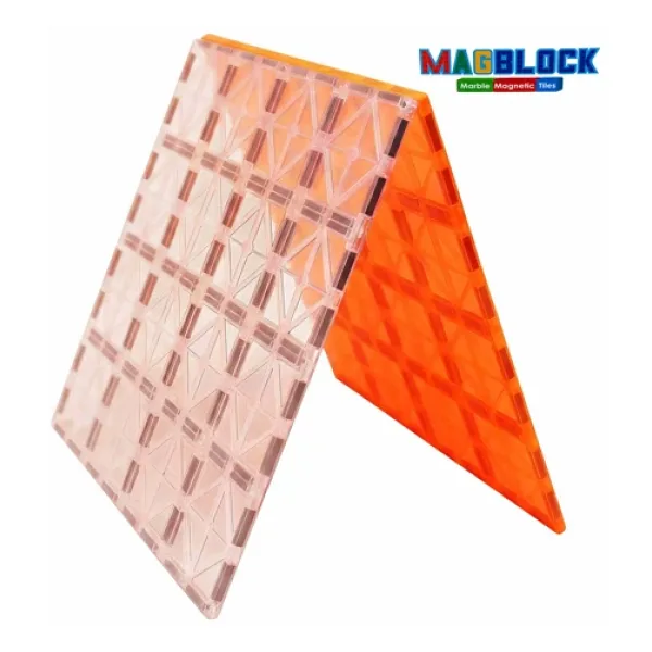 Magblock 2 Adet 30X30 cm Ebatlarında Manyetik Kare Parça - Tüm Markalarla Uyumlu.