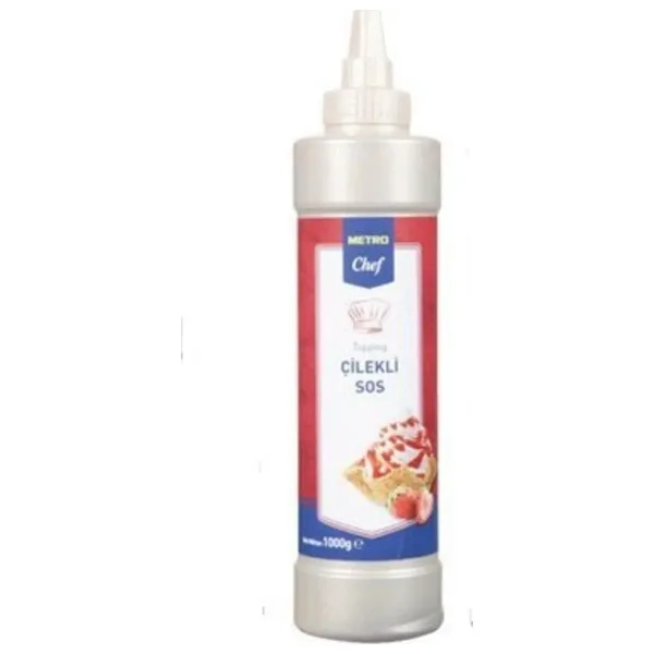 Metro Chef Topping Çilekli Sos 1 kg