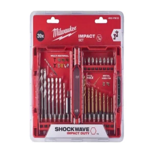 Milwaukee T4932479853 39 Parça Matkap Ucu Seti