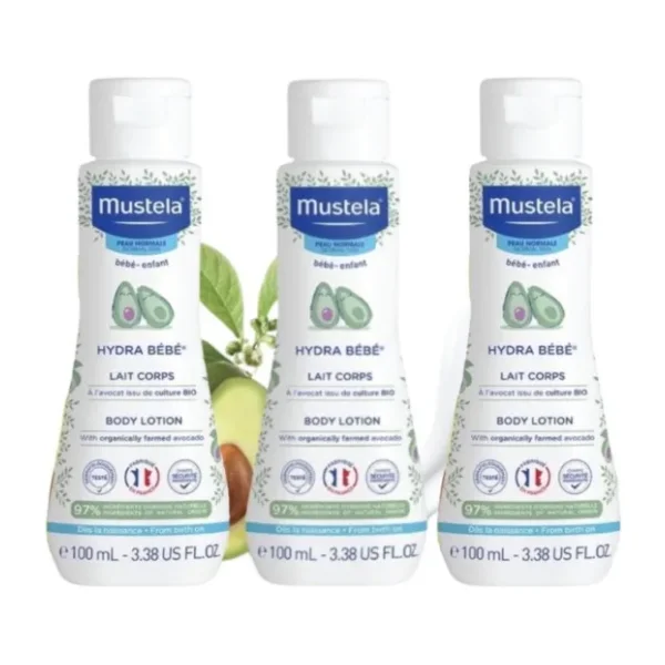 Mustela Hydra Bebe Vücut Losyonu 100 ml 3 Adet
