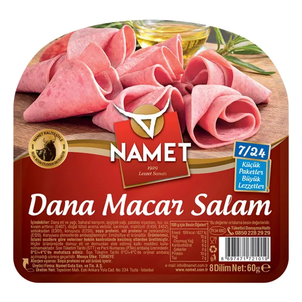 Namet 7/24 60 gr Dana Macar Salam