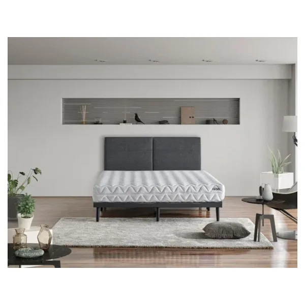 Niron Pocket 140X190 Cm Çift Kişilik Yatak Katlanır Baza Başlık Takımı - Katlanır Baza, Başlık Ve Yatak Seti