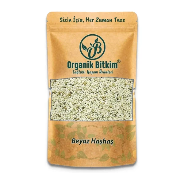 Organik Bitkim 500 gr Beyaz Haşhaş