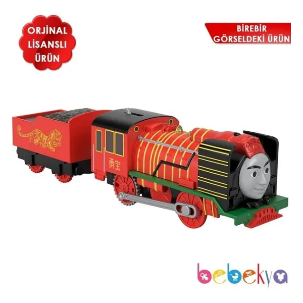 Orjinal Fisher Price Thomas Ve Arkadaşları Motorlu Büyük Trenler Yong Bao Thomas & Friends Trackmaster Motorlu Tren