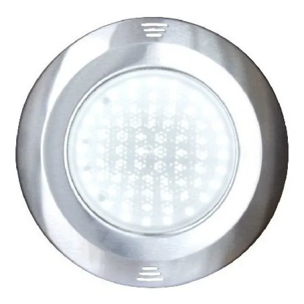 Paslanmaz Krom Led Havuz Lambası Beyaz Işık (Kovansız)