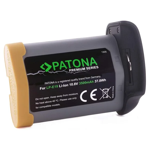 Patona Premium Canon LP-E19 Fotoğraf Makinesi Bataryası