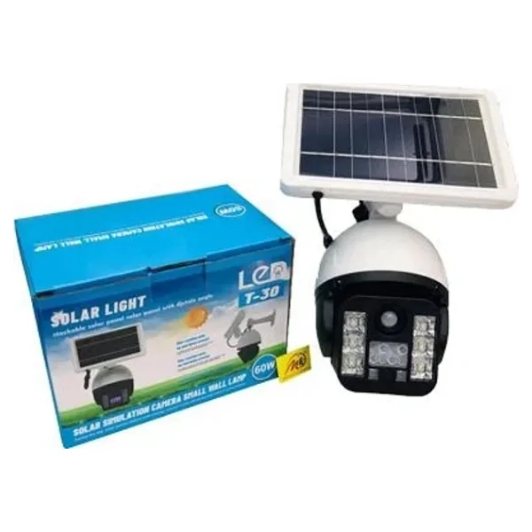 Powermaster T-30 Solar Panelli Hareket Sensörlü Maket Kamera