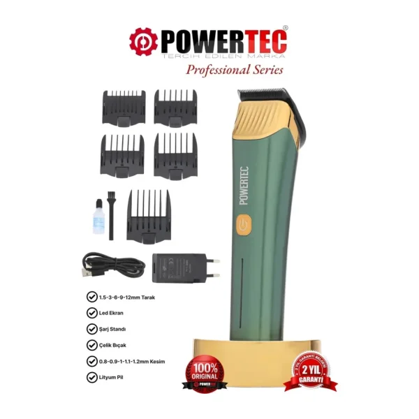 Powertec TR-9700 Sakal ve Saç Kesme Makinesi