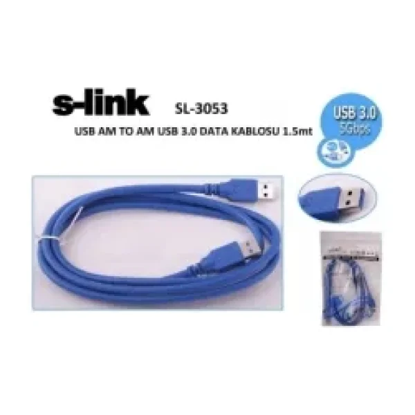 S-link SL-3053 1.5 m USB Uzatma Kablosu