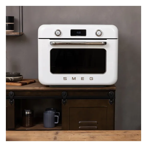 Smeg COF01WHEU Beyaz Tezgah Üstü Kombi Fırın