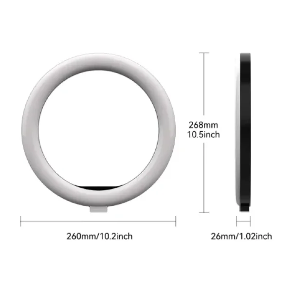 Telesin Selfie Ring Light (10inç)