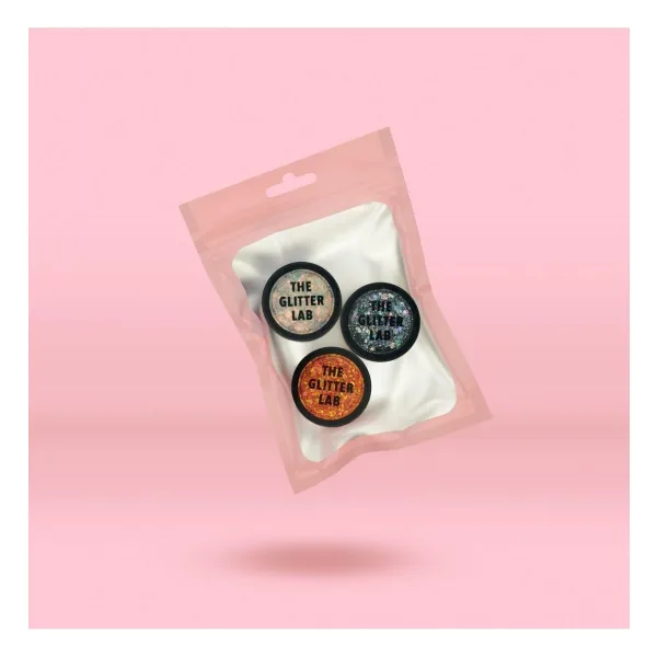 The Glitter Lab Set Glitter - Beautıful Trıo