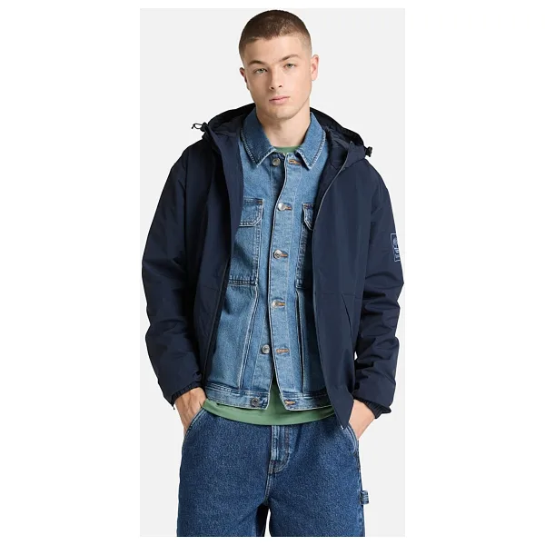 Timberland Winnick TB0A68CB4331 Kapüşonlu Lacivert Erkek Yağmurluk