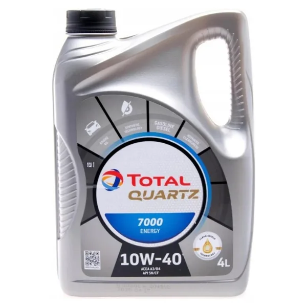 Total Quartz 7000 10W-40 4 lt Motor Yağı