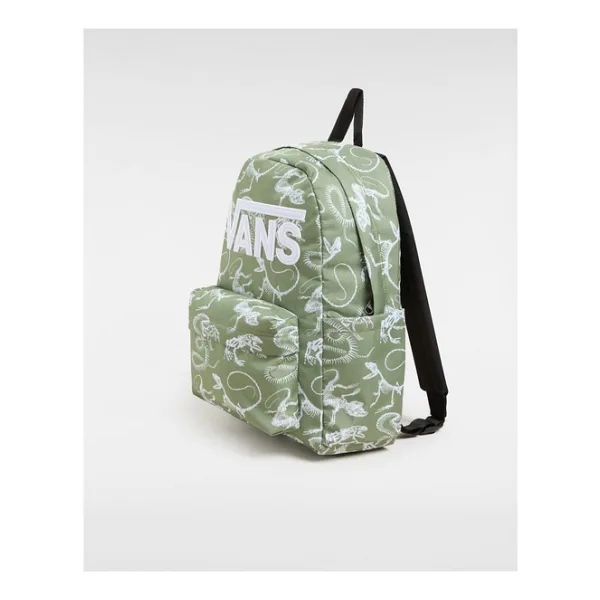 Vans Vn000h56 Old Skool Grom Backpack Siyah-kırmızı Unisex Spor Çanta Siyah-kırmızı