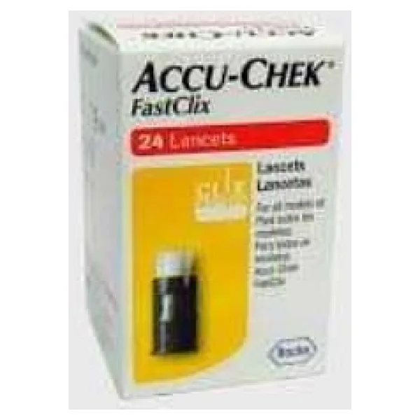 Accu-Chek Fastclix 24 Lancets