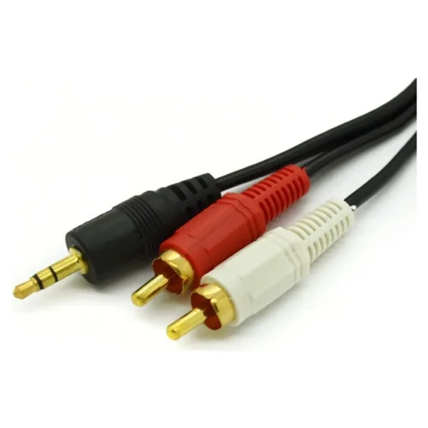 Alfais 4654 3.5 Mm Stereo To 2 Rca Aux Tos Ses Kulaklık Kablosu