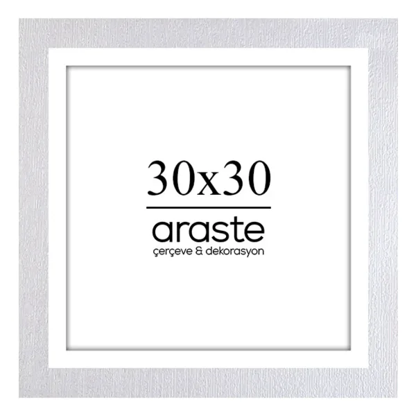 Araste Çerçeve & Dekorasyon 30x30 Çerçeve ( Postersiz ) - Bos1004