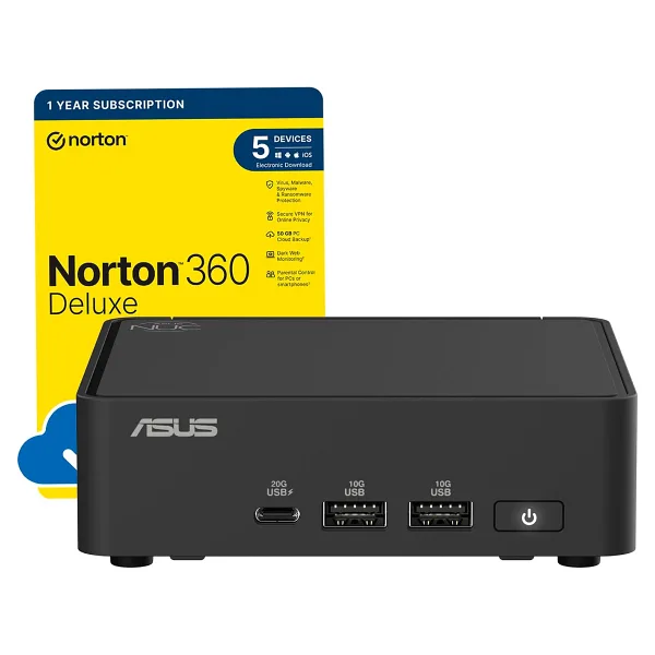 Asus Nuc 15 Pro Slim Rnuc15crkc500002 Core 5 210h Intel Graphics Mini PC