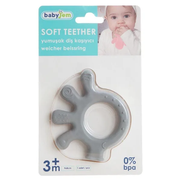 Babyjem Ahtopot Gri Diş Kaşıyıcı
