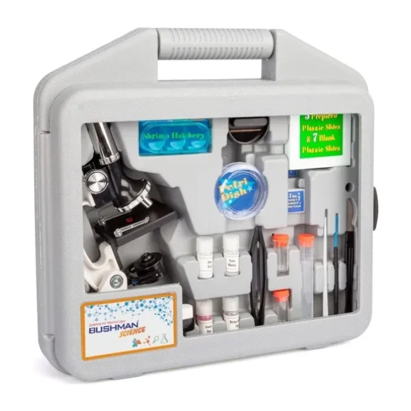 Bushman Junior Science 1200X Taşıma Çantalı Mikroskop