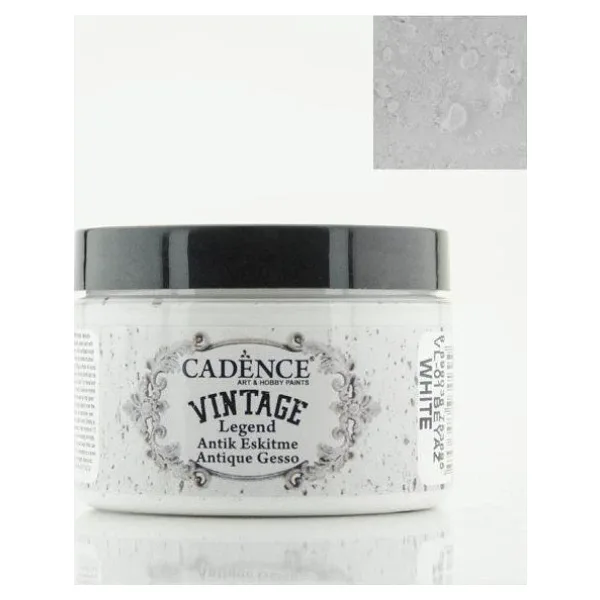 Cadence Vintage Legend Antik Eskitme 150 Ml. Vl-01 Beyaz