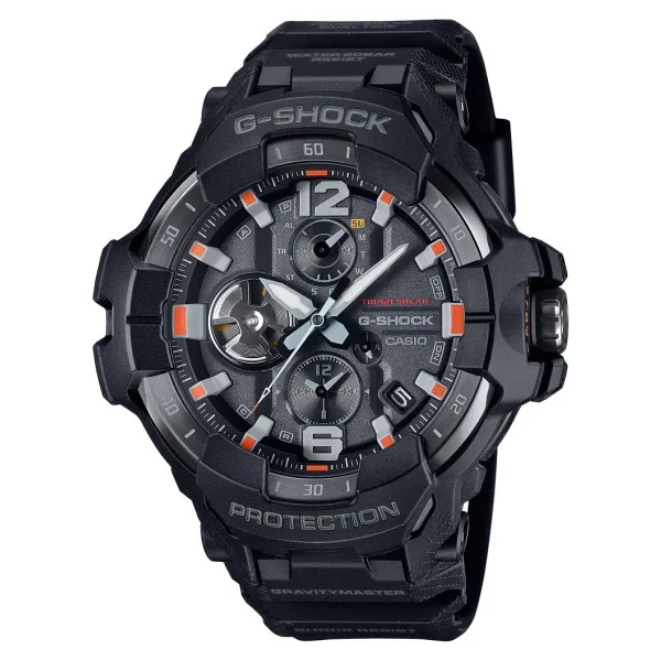 Casio G-Shock Master of G-Air Gravitymaster GR-B300EC-1ADR Siyah-Gri Erkek Kol Saati