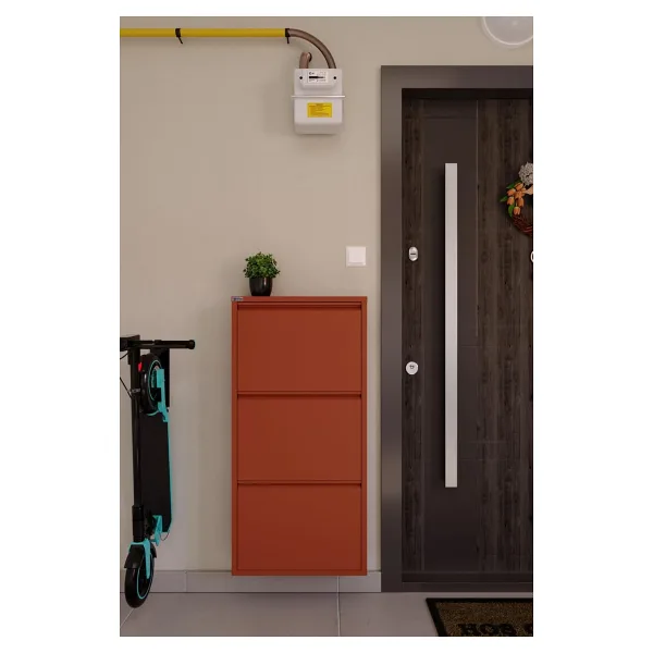 Ceha Taba 3'lü Metal Ayakkabılık