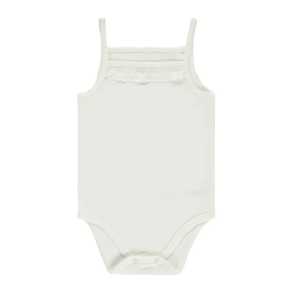 Civil Baby Kız Bebek Çıtçıtlı Badi 12-24 Ay Ekru