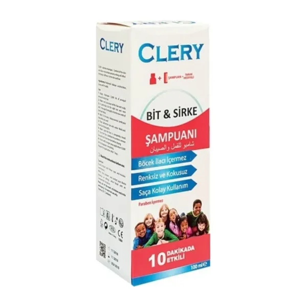 Clery Bit ve Sirke Şampuanı 100 ml
