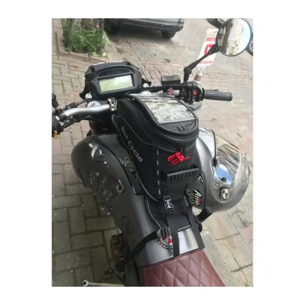 Dot Cycle Motosiklet Depo Üstü Çanta Telefon Tutuculu