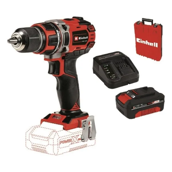Einhell TE-CD 18/50 Li BL Tek Akülü 4 Ah Darbesiz Matkap