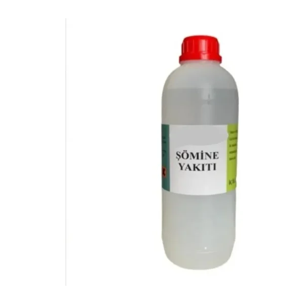 Esha Home 1 Litre Masaüstü Şömine Yakıtı %99 Bioethanol Özel Bidonda Kokusuz Dumansız Sarı Alev