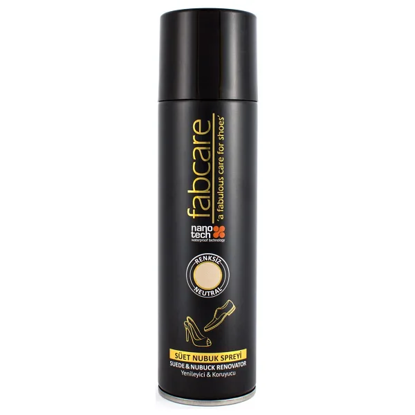 Fabcare Süet Nubuk Ayakkabı Spreyi Yenileyici Koruyucu 250 ml
