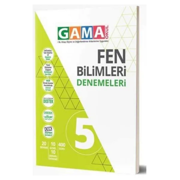 Fenomen Okul Yayınları 5. Sınıf Orjin Fen Bilimleri 20 Denemeleri