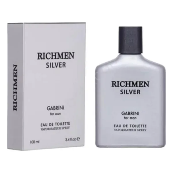 Gabrini Richmen Silver EDT 100 ml Erkek Parfüm
