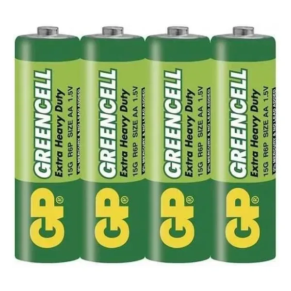 GP Greencell 4'lü Kalem Pil AA