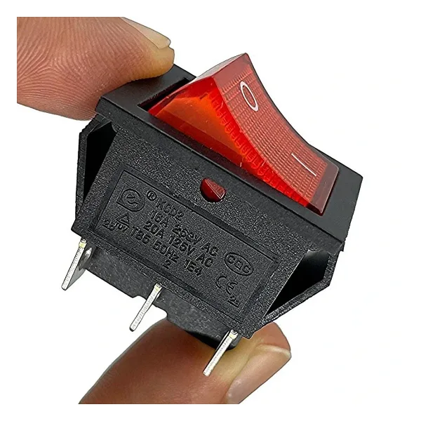 IC-104A Geniş Işıklı Anahtar 6P ON-OFF
