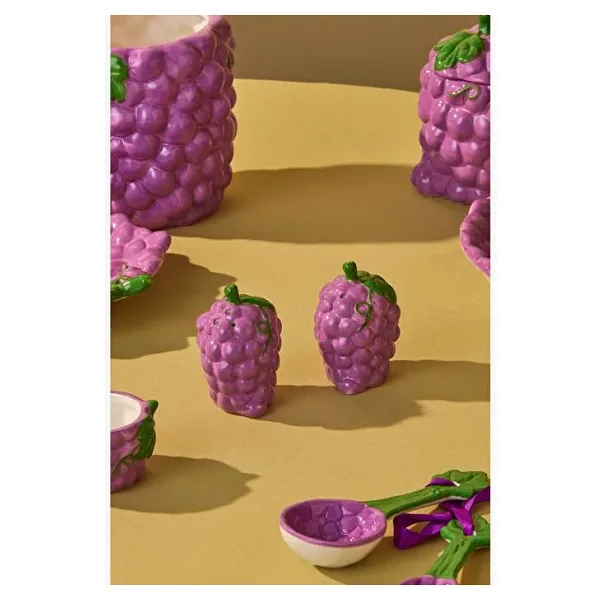 Karaca Grape 2'li 7 cm Tuzluk Biberlik